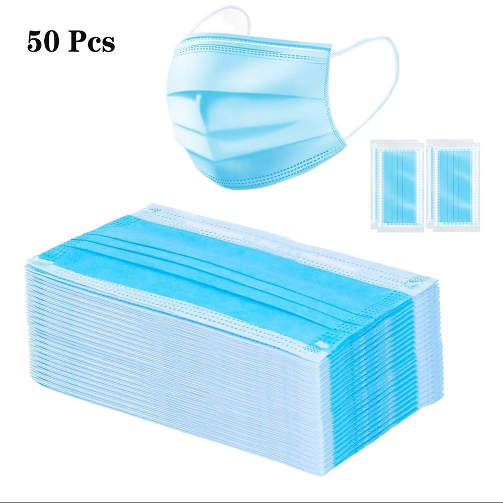 🌟FAST SELLING🌟 50 3 Layered Masks